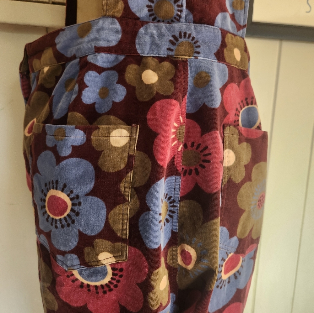Modcloth Brown Floral Jumpsuit - Picture 5 of 8
